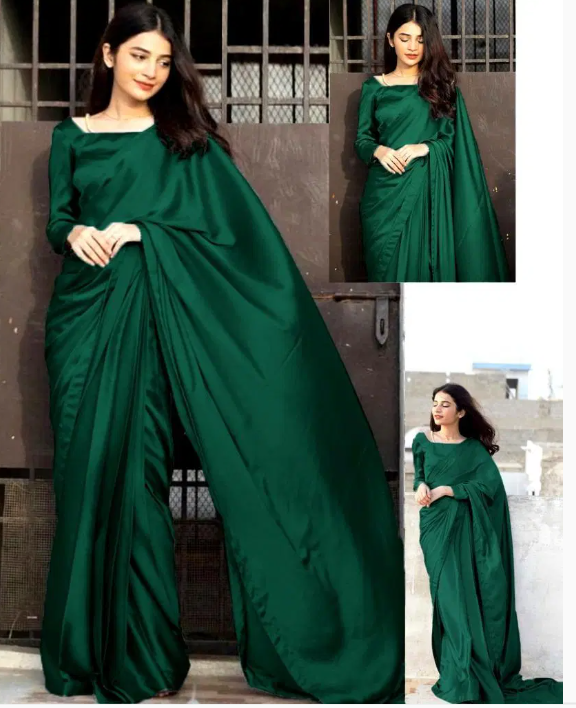 Exquisite Silk Stitched Saree with 3 Pcs - Perfect Elegance for Women