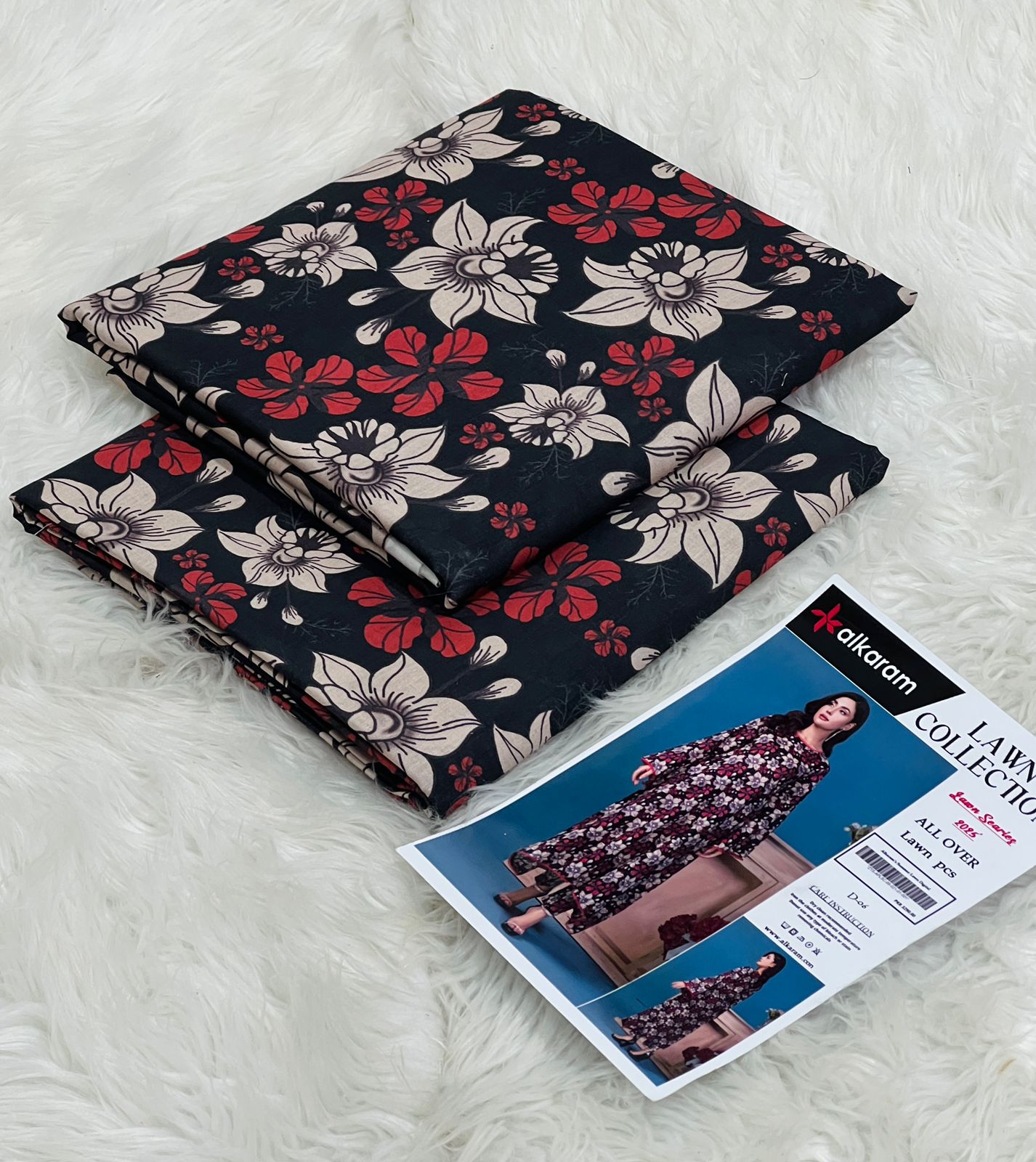 Alkaram 2pcs lawn suit