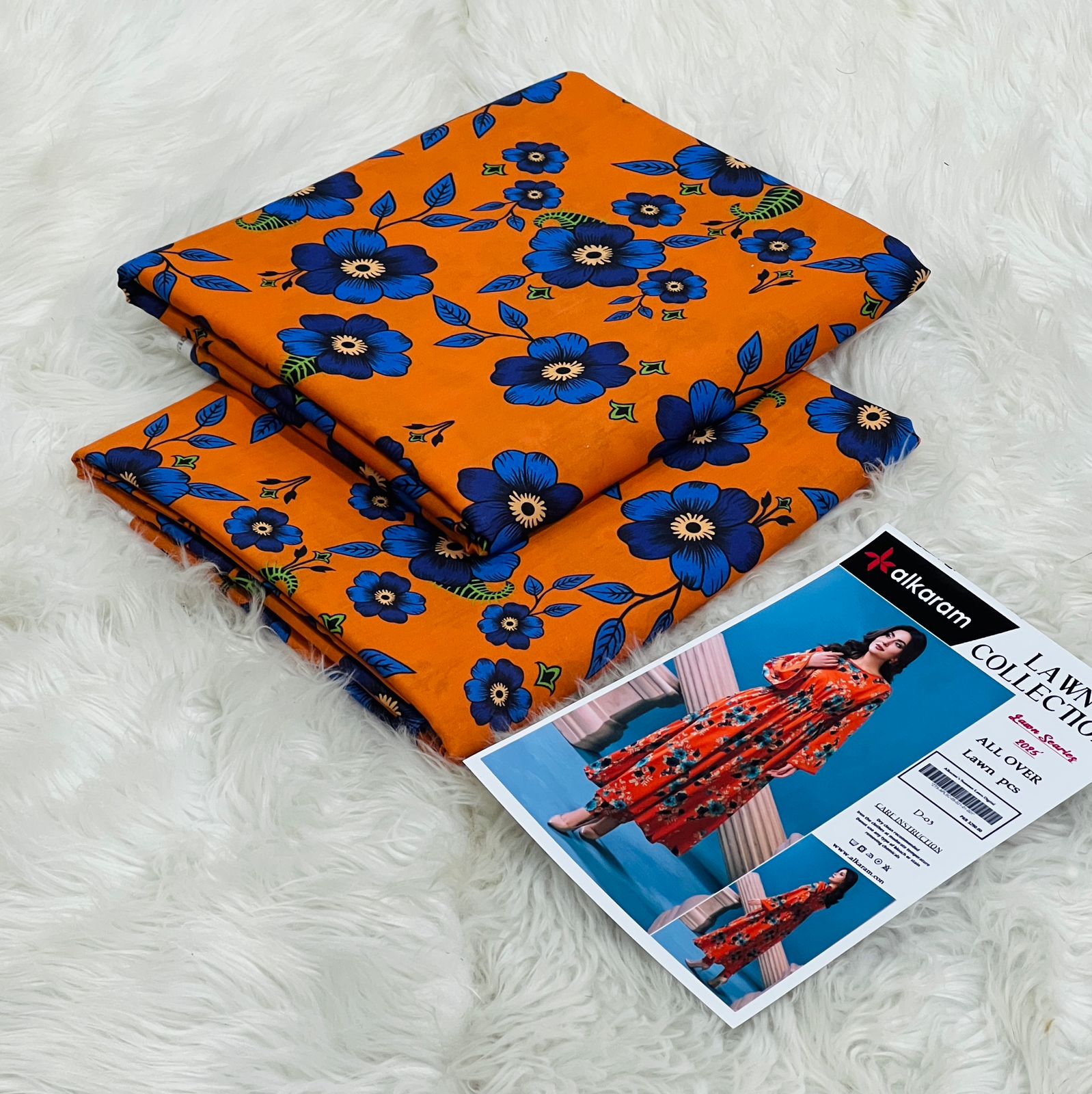 Alkaram 2pcs lawn suit